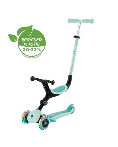 Globber GO UP ACTIVE with Lights - Mint /Dark Mint