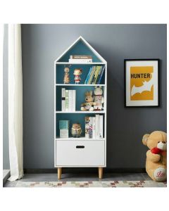ALL 4 KIDS White Ivy Tall Kids Bookcase Storage Unit