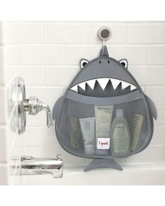 3 Sprouts Bath Storage - Grey Shark
