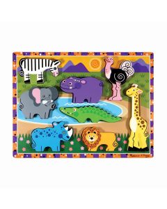 Melissa & Doug – Safari Chunky Puzzle