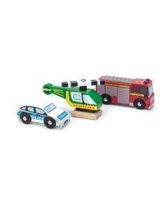 Le Toy Van Emergency Vehicles Set