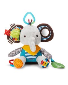 Skip Hop Bandana Buddies Plush Teething Toy - Activity Elephant