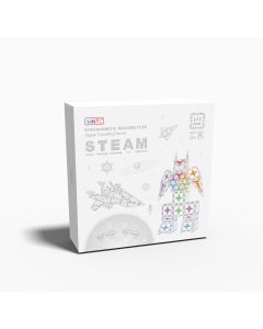 MNTL Classic Space Travelling Magnetic Tile Set 177 Pcs