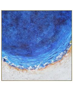 All 4 Kids Modern Abstract Oil Hand Painted Wall Art with Frame 007