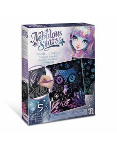 Nebulous Stars - Scratch Art