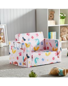 All 4 Kids Mermaid Dreams Flip-Out Couch
