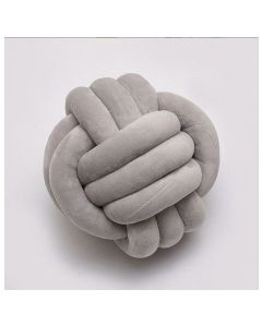 ALL 4 KIDS Nordic Style Soft Velour Knot Ball - Grey