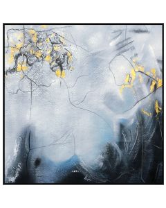 All 4 Kids Modern Abstract Oil Hand Painted Wall Art with Frame 006