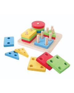 Bigjigs Toys First Four Shape Sorter