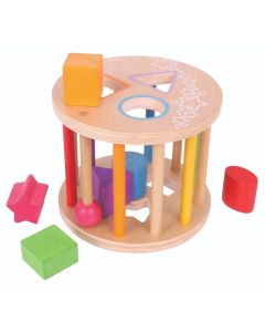 Bigjigs Toys First Rolling Shape Sorter