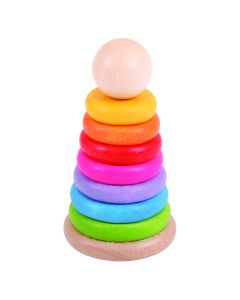 Bigjigs Toys First Rainbow Stacker