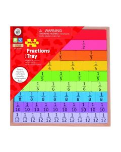 Bigjigs Toys Fractions Tray