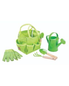 Bigjigs Toys Small Tote Bag with Garden Tools