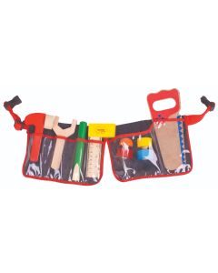 Bigjigs Toys Red Carpenters Belt
