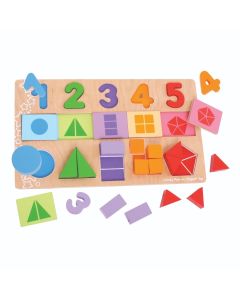 Bigjigs Toys My First Fractions Puzzle