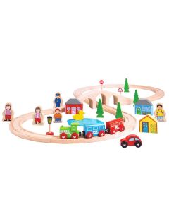 Bigjigs Rail Figure of Eight Train Set