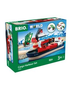 BRIO Cargo Harbour Set 16 pieces
