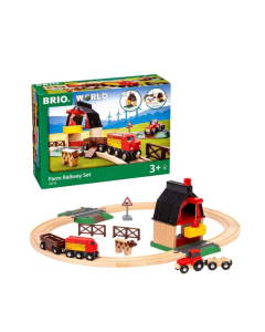 BRIO Set - Farm Railway Set 20 pieces