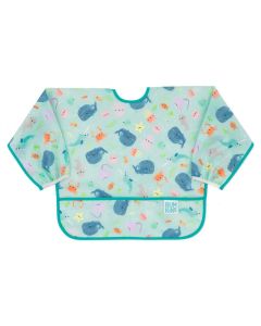 Bumkins Waterproof Sleeved Bib - Ocean Life