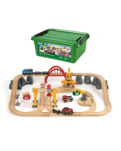 BRIO Cargo Railway Deluxe Set 54 pieces