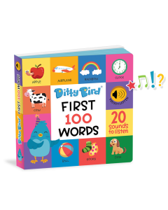 Ditty Bird First 100 Words Board Book