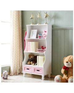 ALL 4 KIDS Gloria Pink Bookcase Book Shelf Storage Unit