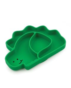 Bumkins Silicone Grip Dish - Dinosaur