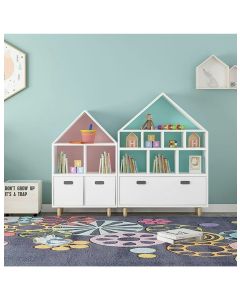 ALL 4 KIDS White Ivy Large Kids Bookcase Storage Unit