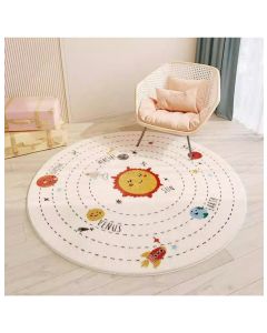 ALL 4 Kids The Solar System Round Rug