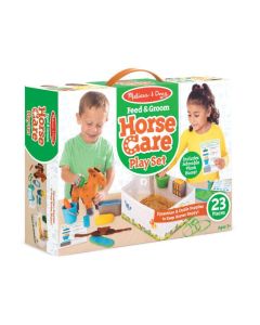 Melissa & Doug - Feed & Groom Horse Care Play Set