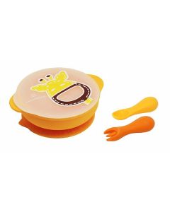 Marcus & Marcus Toddler First Self Feeding Set - Lola Yellow