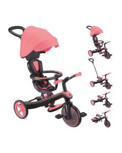Globber Explorer Trike 4in1 - Pink
