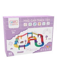 MNTL Magnetic Car Track Set 52 Pieces