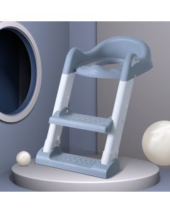 All 4 Kids My Stairs Step-Up Toilet Training Potty-Grey