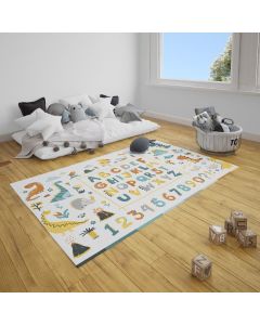 All 4 Kids Dino Alphabet Rug
