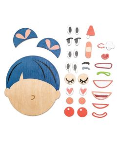 Tender Leaf Toys What's Up Bag with Magnetic Expressions