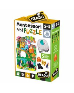 Headu Montessori My First Puzzle The Jungle
