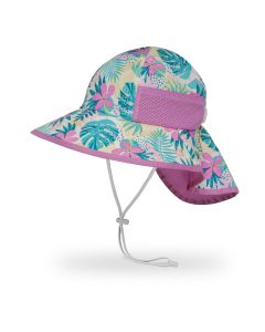 Sunday Afternoons Kids Play Sun Hat - Pink Tropical