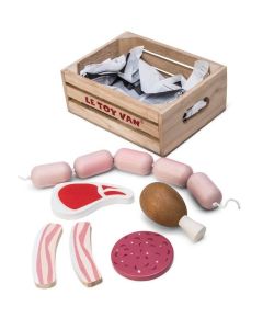 Le Toy Van Honeybake Market Meat in Crate