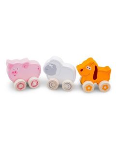 New Classic Toys Wheely Farm Animals