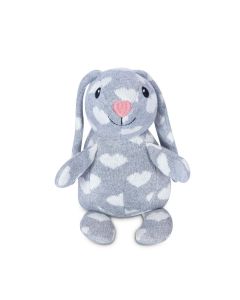 Apple Park Valentine Knit Bunny