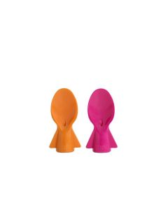 Cherub Baby Universal Food Pouch Spoons 2 pack – Pink Orange