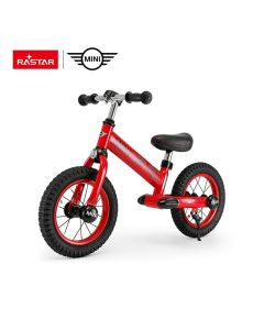 Rastar Licensed 12" BMW Mini Cooper Kid Balance Bike - Red