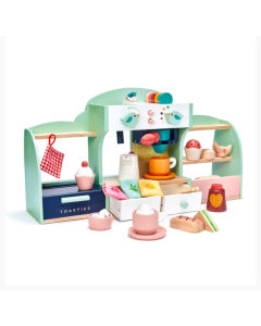 Tender Leaf Toys Pretend Mini Chef Bird's Nest Cafe