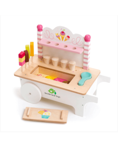 Tender Leaf Toys Push Along Ice Cream Cart