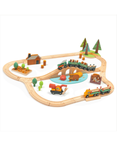Tender Leaf Toys Wild Pines Train Track Set
