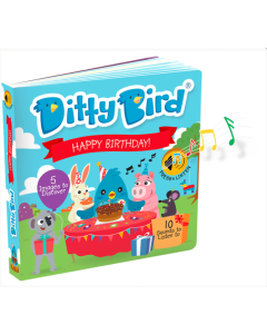 Ditty Bird Happy Birthday Board Book