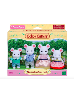 Sylvanian Families Marshmallow Mouse Family