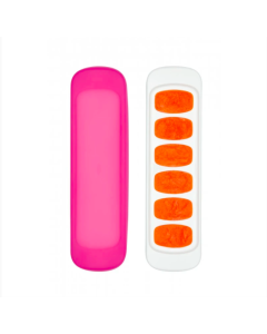 Oxo Tot Baby Food Freexer Tray With Silicone Lid 1pc - Pink