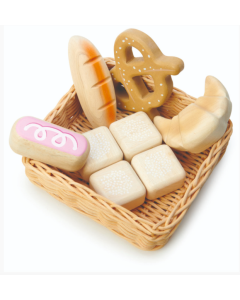 Tender Leaf Toys Pretend Bread Basket